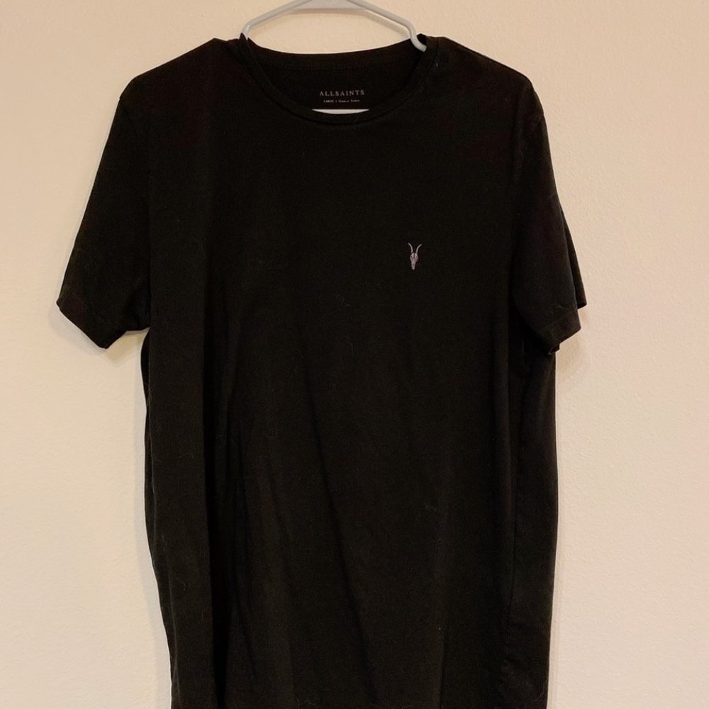 All Saints Tonic Crew - Jet Black - Large